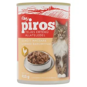 CBA macskaeledel baromfihússal 415g
