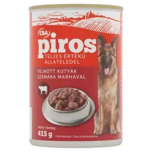 CBA kutyaeledel marha ízesítéssel 415g
