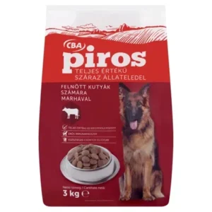 CBA száraz kutyatáp marhahús ízesítéssel 3kg