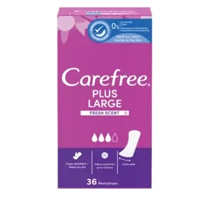 Carefree plus large tisztasági betét 36db