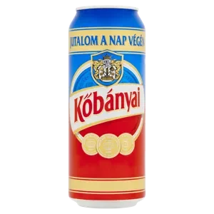 Kőbányai dobozos sör 0,5l DRS