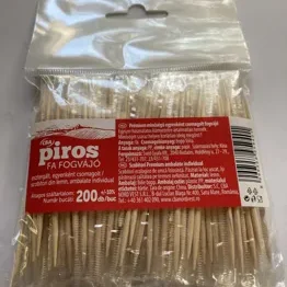 CBA Piros fogvájó egyenként csomagolt 200db