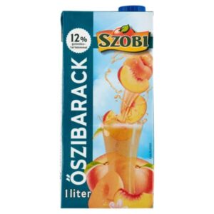 Szobi rostos Őszibarack ital 1L 12%