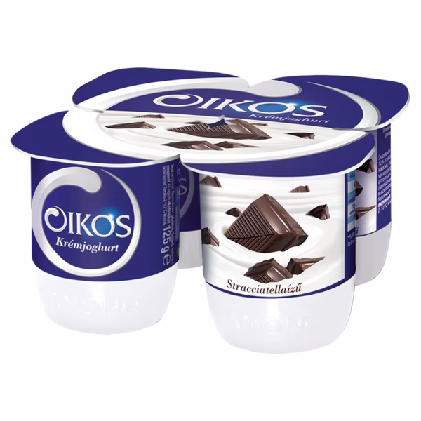 Danone oikos Görög joghurt sztracsatella 4*125g
