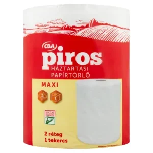 Cba Piros maxi gazdaságos kéztörlő 1 tekercs 2 réteg