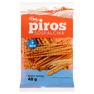 CBA Piros sóspálcika 40g