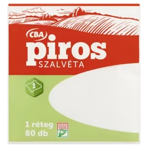 Cba szalvéta 1 rétegű 80 db