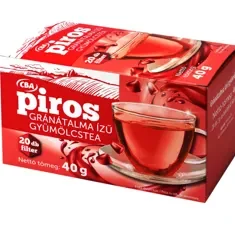 CBA Piros gyümölcstea gránátalma filteres 20x2g