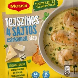 Maggi Tejszínes négysajtos csirkemell alap 29g