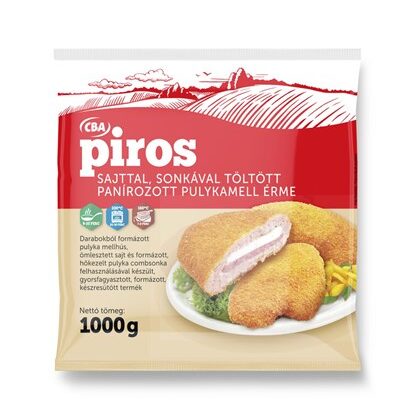 Cba Sajttal, sonkával töltött pulykamell 1kg