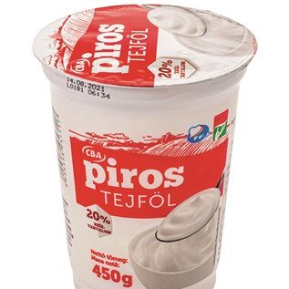 Cba Piros tejföl 20% 450g