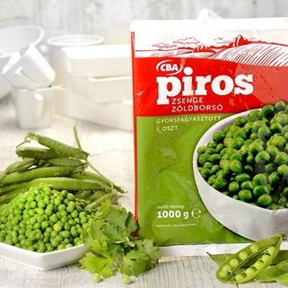 Cba zöldborsó 1kg gyorsfagyasztott, zsenge