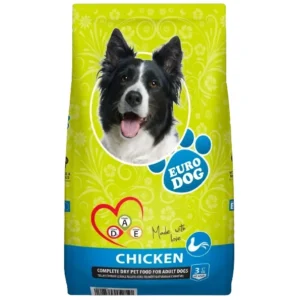 EuroDog száraz kutyatáp csirkés ízben 3kg