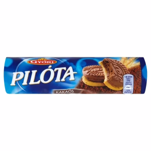 Győri Pilóta kakaós keksz 180g