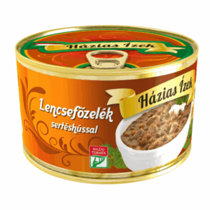 Házias ízek lencsefőzelék sertéshússal 400g