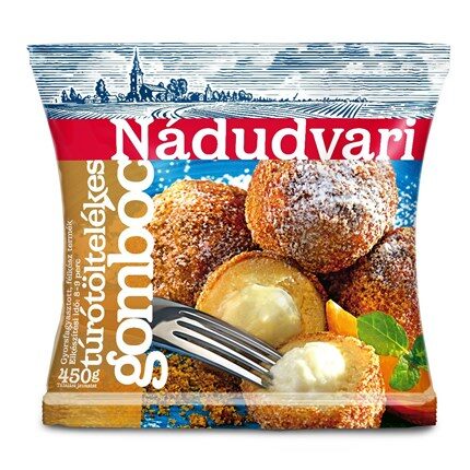 Nádudvari túrótöltelékes gombóc 450g