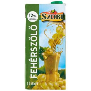 Szobi szűrt fehérszőlő ital 1L 12%