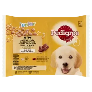 Pedigree Junior vegyes válogatás 4x100g