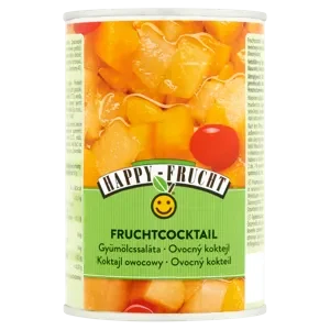 Happy Frucht gyümölcskoktél 410g/240g