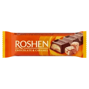 Roshen tejcsokoládés szelet karamell 30g