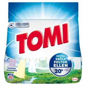 tomi XS mosópor amazón friss 20 mosás 1,1kg