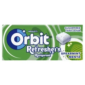 Orbit refresher's handypack spearmint 8db