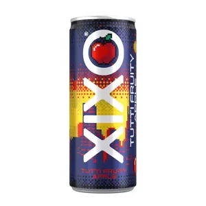 Xixo szénsavas üdítő tutti frutty alma 0,25L DRS