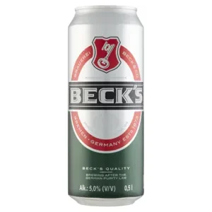 Beck's dobozos sör 0,5L DRS