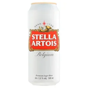 Stella Artois dobozos sör 0,5L DRS