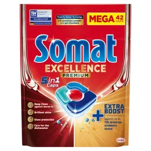 Somat Excellence 5in1 Mega pack mosogatógép tabletta 42db-os