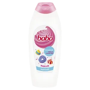 Baba habfürdő málna-rózsa 750ml
