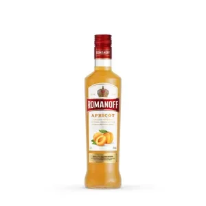 Romanoff sárgabarack ízű vodka 25% 0,5L DRS