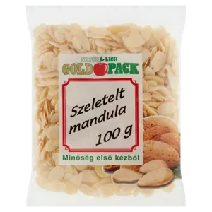 Gold Pack szeletelt mandula 100g