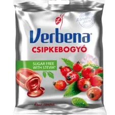 Verbena cukormentes csipkebogyós cukorka 60g