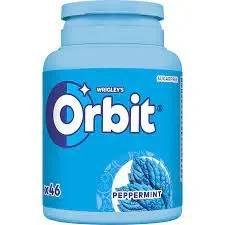 Orbit drazsé peppermint bottle 64g