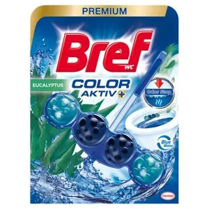 Bref color aktív wc frissítő eucalyptus 50g