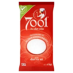 7001 párolt, durva só 1kg