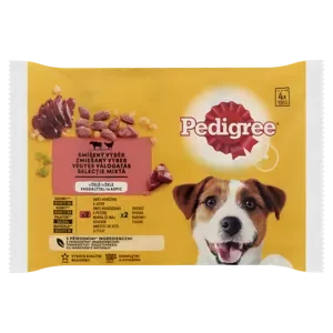 Pedigree alutasakos kutyaeledel vegyes válogatás 4x100g