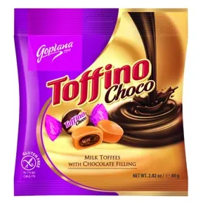 Goplana Toffino Choco csokoládéval töltött karamell 80g