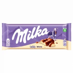 Milka bubbly white fehér tejcsokoládé 95g