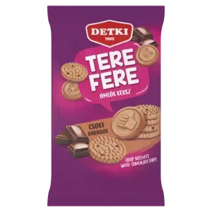 Detki Tere Fere csokoládé darabos keksz 150g