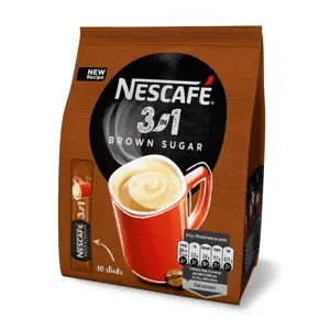 Nescafé 3in1 kávé barna cukorral 10x16,5g
