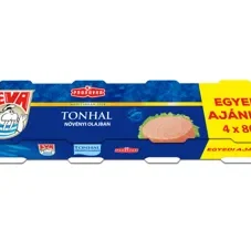 Eva tonhal darabok növényi olajban 4x80g