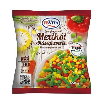 Fevita mexikói zöldségkeverék 450g