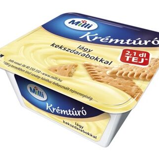 Milli krémtúró 90g kekszdarabokkal