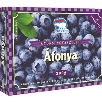 Jégtrade fekete áfonya 300g