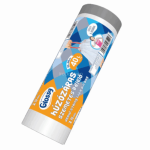 Glossy húzózáras szemeteszsák 40L 15db