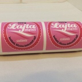 Lajta menti tömlős krémsajt 100 g szalámis