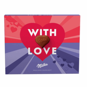 I Love Milka praliné mogyorókrémes tejcsokoládéval 110g