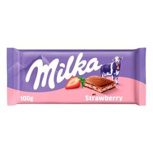 Milka eper-joghurtos tejcsokoládé 100g